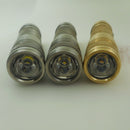 DQG Tiny AA XP-G2 Brass 230LM 3Modes EDC Mini LED Flashlight