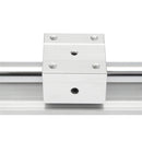 Machifit SBR16 500mm Linear Rail Optical Axis Guide with 2pcs SBR16UU Bearing Blocks CNC Parts