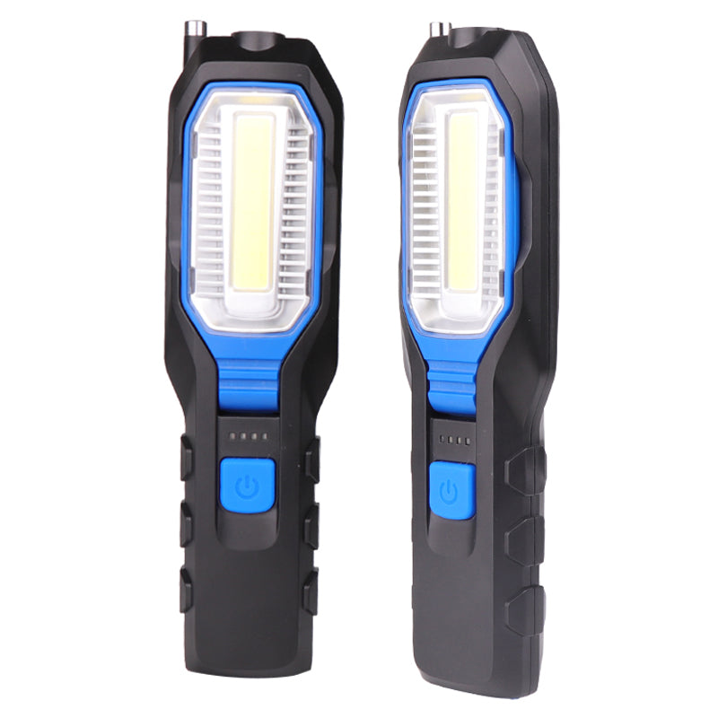 XANES 6302B COB + LED 4 Modes 90 Rotating Head Flashlight USB Rechargeable Work Light