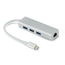 Bakeey 3100M 4 In 1 USB 3.0 Type C to Ethernet RJ45 Expansion Adapter Converter HUB For Laptop Macbook Computer