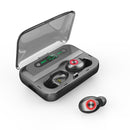 T10B TWS bluetooth 5.0 Earphone Wireless Stereo Headphones IPX7 Waterproof With Three LED Display Smart Charging Box