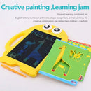 8.5 Inch Cartoon Writing Pad Tablet LCD Kid Drawing Board Yellow