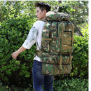 100L Large Capacity Military Tactical Backpack Outdoor Hiking Climbing Camping Bag Travel Rucksack