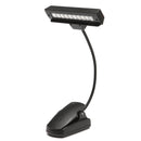 Portable 10 LED Clip-on Orchestra Piano Music Stand Table Light Flexible Reading Lamp