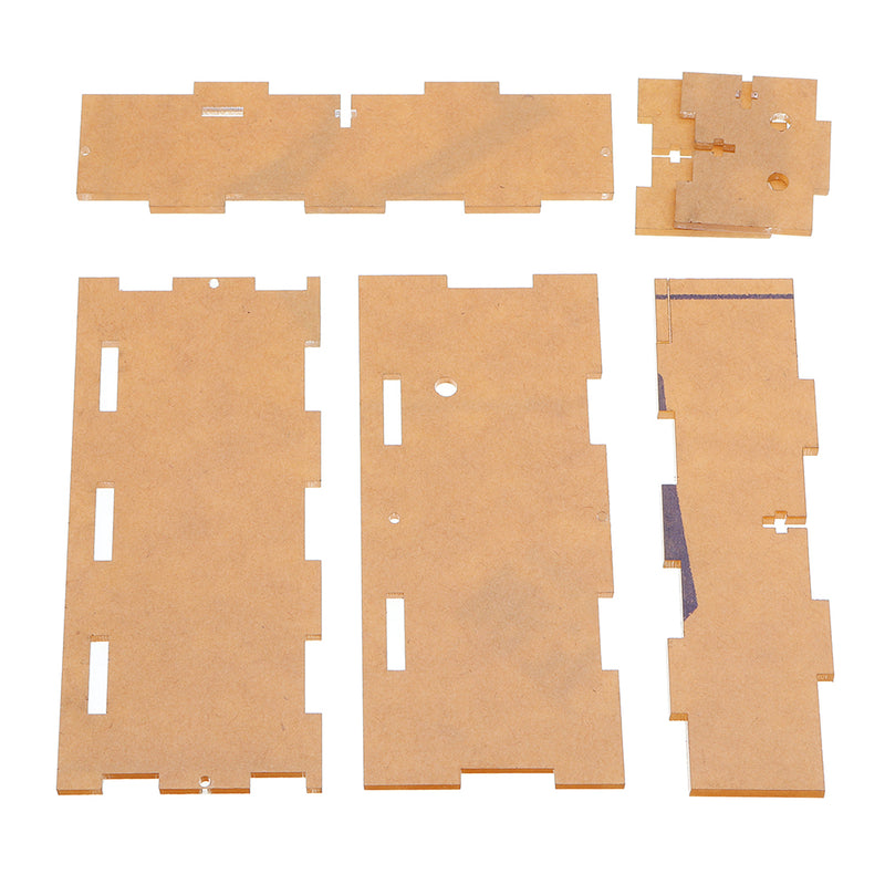 Geekcreit 4 Digit LED Electronic Clock Temperature Light Control Version With Housing