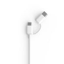 Bakeey 2 in 1 QC 3.0 Type C Micro USB Fast Charging Cable 30cm For Oneplus 5 Xiaomi 6 Redmi Note 4x