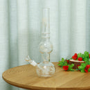 Transparent Luminous Water Glass Smoke Pipes Bottle Glassware Filter Tube