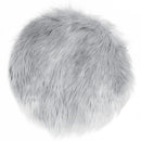 40cm Fluffy Rug Round Pad Carpet Hairy Fur Shag Sheepskin Bedroom Floor Mat