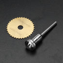 Drillpro SW-B2 6pcs HSS Circular Saw Blades Set Titanium Coated Saw Blade for Rotary Tools