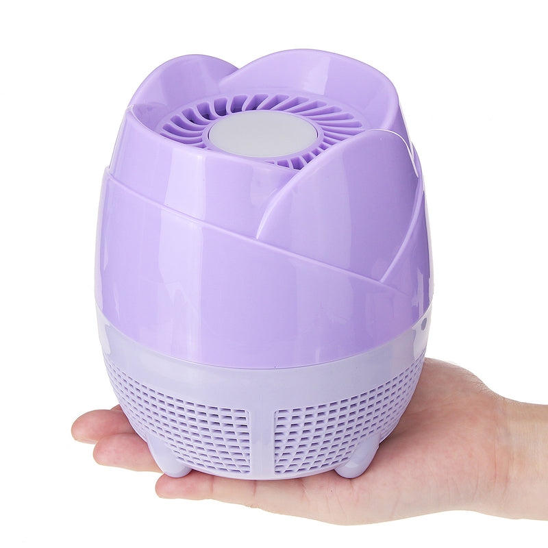 DC 5V 3W LED Light USB Mosquito Insect Killer Lamp Electric Zapper Fly Trap Pest Control