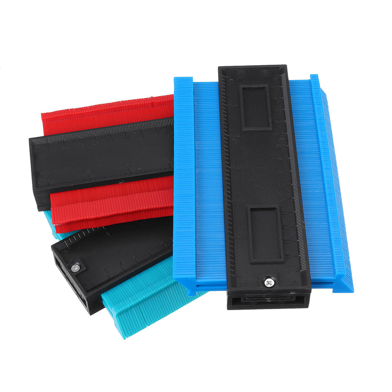 140mm 6 Inch Contour Profile Gauge Measure Ruler ABS Contour Gauge Woodworking Tool