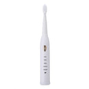 Minleaf ML-201 Sonic Electric Toothbrush USB Induction Charging Full Body Washable with 4 Replacement Brush Heads