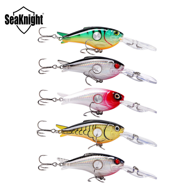 SeaKnight SK003 1PCS Fishing Lures Floating 1.8M-3.9M 55mm 10g Crank Artificial Hard Fishing Bait