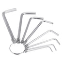 8 In 1 Hex Key Allen Wrench Mechanic Hand Tool Kit Set 1.5mm-6mm