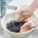 Magic Silicone Cleaning Gloves Kitchen Foaming Glove Heat Insulation Gloves Pot Pan Oven Mittens Cooking Glove