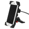 12-24V2.1A Universal Phone GPS USB Chargeable Holder For Electric Scooters Motorcycle Bike Bicycle
