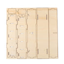 MDF Wooden Decorations Ramadan Advent Calendar DIY House Drawer Stand Rack