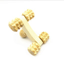 Wood Massager Manual Small Four Wheel Wooden Massager Manual Massager Whole Body Massager
