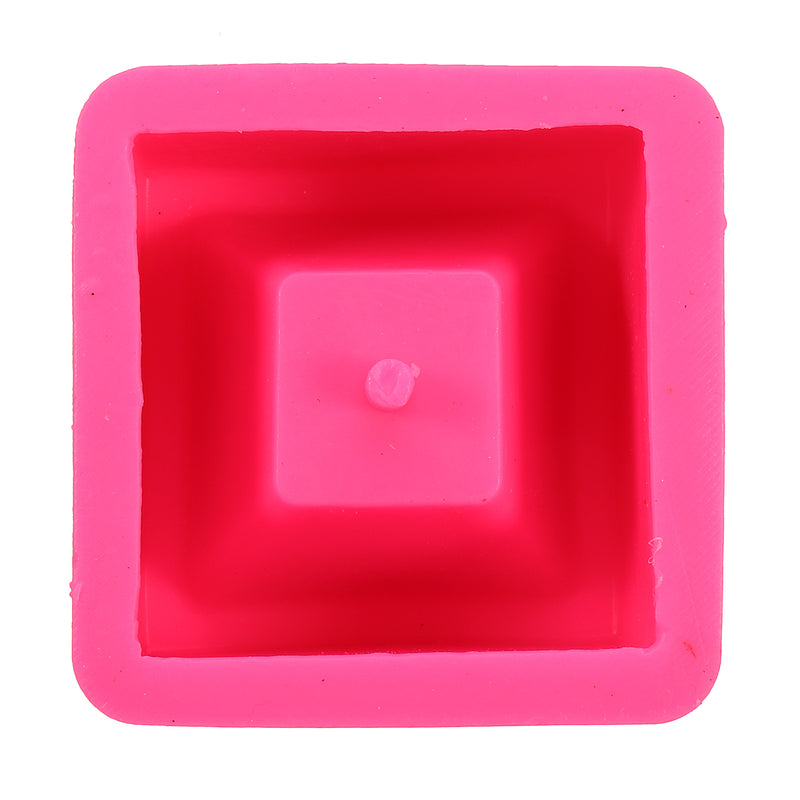 3D Silicone Flower Pot Mold Succulent Plant Concrete Vase DIY Craft Mould Decorating