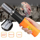 ZANLURE 4 Side 12V 2000mAh Electric Fish Skin Scaler Descaler Scale Scraper Knife-GD Fishing Tool