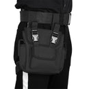 Men Nylon Waterproof Wear-resistant Tactical Waist Drop Leg Bag Belt Climbing Hiking Cycling Pack