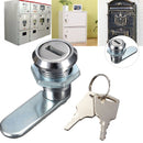 Cam Lock  Desk Drawer Lock with 2 Keys for Arcade Cupboard Mail Box File Cabinet