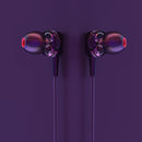 BlitzWolf BW-ES4 Dual Dynamic Drivers Graphene Earphone 3.5mm Wired Control In-ear Earbuds Magnetic Headphone with Mic