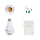 ESCAM QP136 960P Bulb WIFI IP Security Camera 360 Degree Panoramic H.264 Infrared Indoor Motion Detection