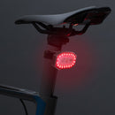 XANES TL37 250mAh COB Warm Light+Red Light 4Modes USB Rechargeable LED Bike Tail Light Outdoor Cycling IP44 Waterproof Bicycle Taillights Warning Light