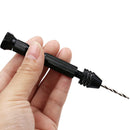 Mini Hand Drill and 30pcs 0.5mm-3mm Twist Drill Bit Model Craft Tools Rotary Tool