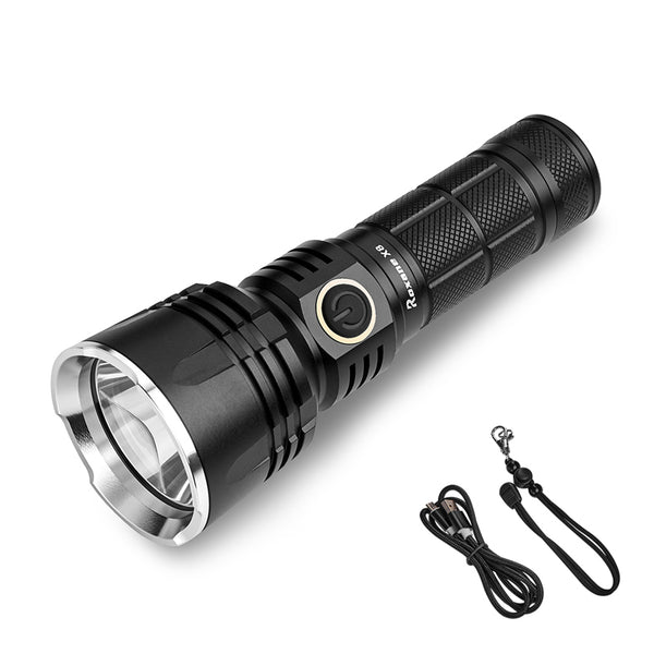 ROXANE X8 XHP50 XHP70 2654/4292 Lumens Super Bright Powerful 26650 Flashlight Set