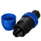 NL4FC 4 Pole Plug Male Speaker Audio Cable Connector Blue