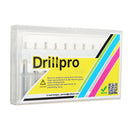 Drillpro DB-P4 10pcs 1.5-2.4mm Carbide End Mill Engraving Bits for CNC PCB Rotary Burrs