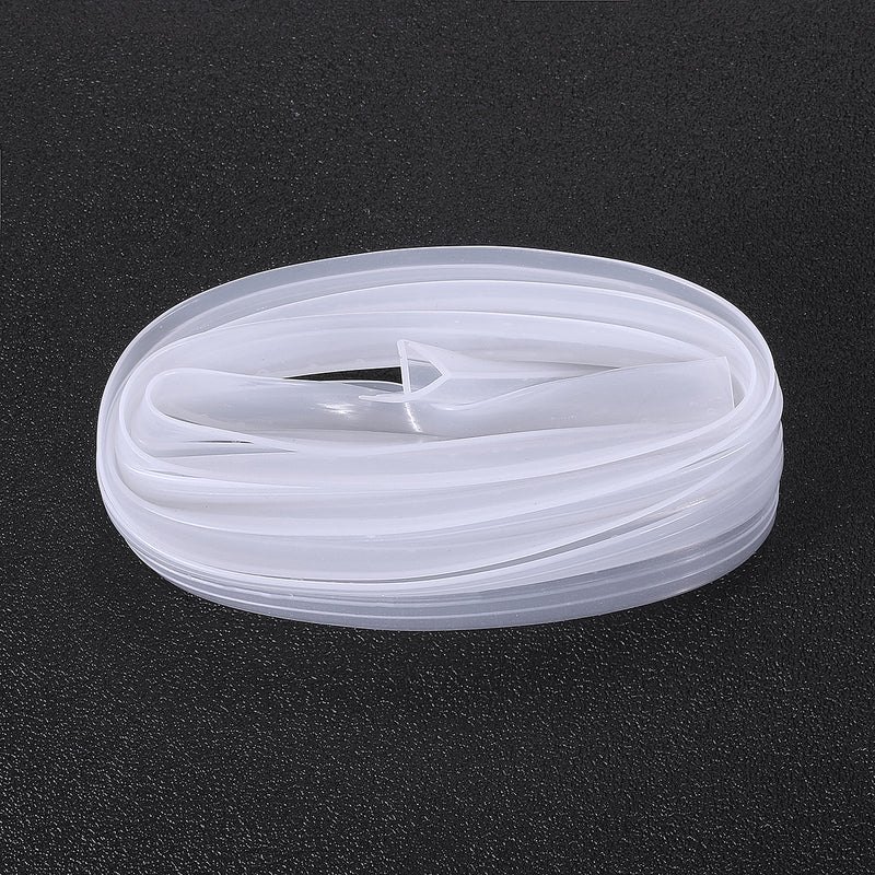 1M F-Shape Bath Shower Screen Door Window Water Sealing Strip Straight  6/8/10/12mm