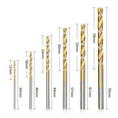60 PCS 1.0mm-3.5mm HSS Twist Drill Bit Set Titanium Multi Drill Bits Metal Tools