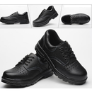 TENGOO Men's Work Shoes Anti-Smashing Hard Safety Shoes Steel Toe Keep Warm Waterproof Sneakers