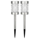 2pcs Solar Power Outdoor Path Light Spot Lamp Yard Garden Lawn Landscape Lamps