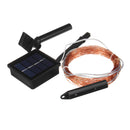 Solar Powered 8 Modes 100 LED Christmas Tree Fairy String Wedding Home Party Light Copper Wire DC2V