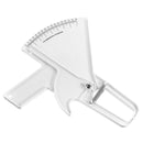 Slim Skinfold Skin Fold Tester Body Fat Caliper Test Measurement Guide 0-80MM