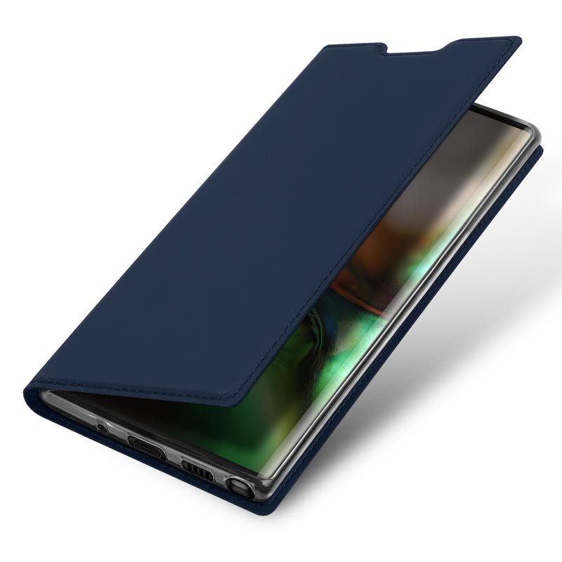 DUX DUCIS Flip Shockproof with Card Slot PU Leather Protective Case for Samsung Galaxy Note 10 / Note 10 5G