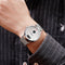 SKMEI 1489 Creative Dial Design 30M Waterproof  Business Style Men Watch Quartz Watch