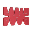 Aluminum Alloy Screw Thread Grinding Cut Angle Gage Gauge Measuring Tool