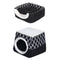 Folding Fleece Warm Puppy House Dog Cat Pet Bed Cave Sleeping Mat Pad Soft Cushion