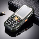 GIONLD 2019 2.4 inch 3000mAh Power Bank Magical Voice Military Antenna Analog TV FM Radio bluetooth Flashlight Dual SIM Card Feature Phone