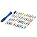 JACKLY 46PCS HT0240ACR Precision Screwdriver Electronic Equipment Repair Tool Set