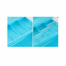 Three-layer Plastic Portable Art Tool Box Large Painting Box