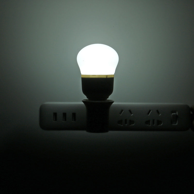 E27/B22 5W 6LED 2835SMD PC Cover Shell White Energy-saving Gourd Ball Light Bulb AC85-265V