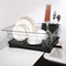 Large Stainless Steel Shelf Kitchen Storage Rack Dish Draining Tray Cutlery Holder