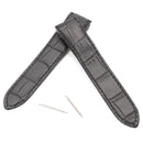 20mm Soft Leather Watch Band Strap With Buckle Pin For CAR TIER SANTOS 100