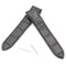 20mm Soft Leather Watch Band Strap With Buckle Pin For CAR TIER SANTOS 100